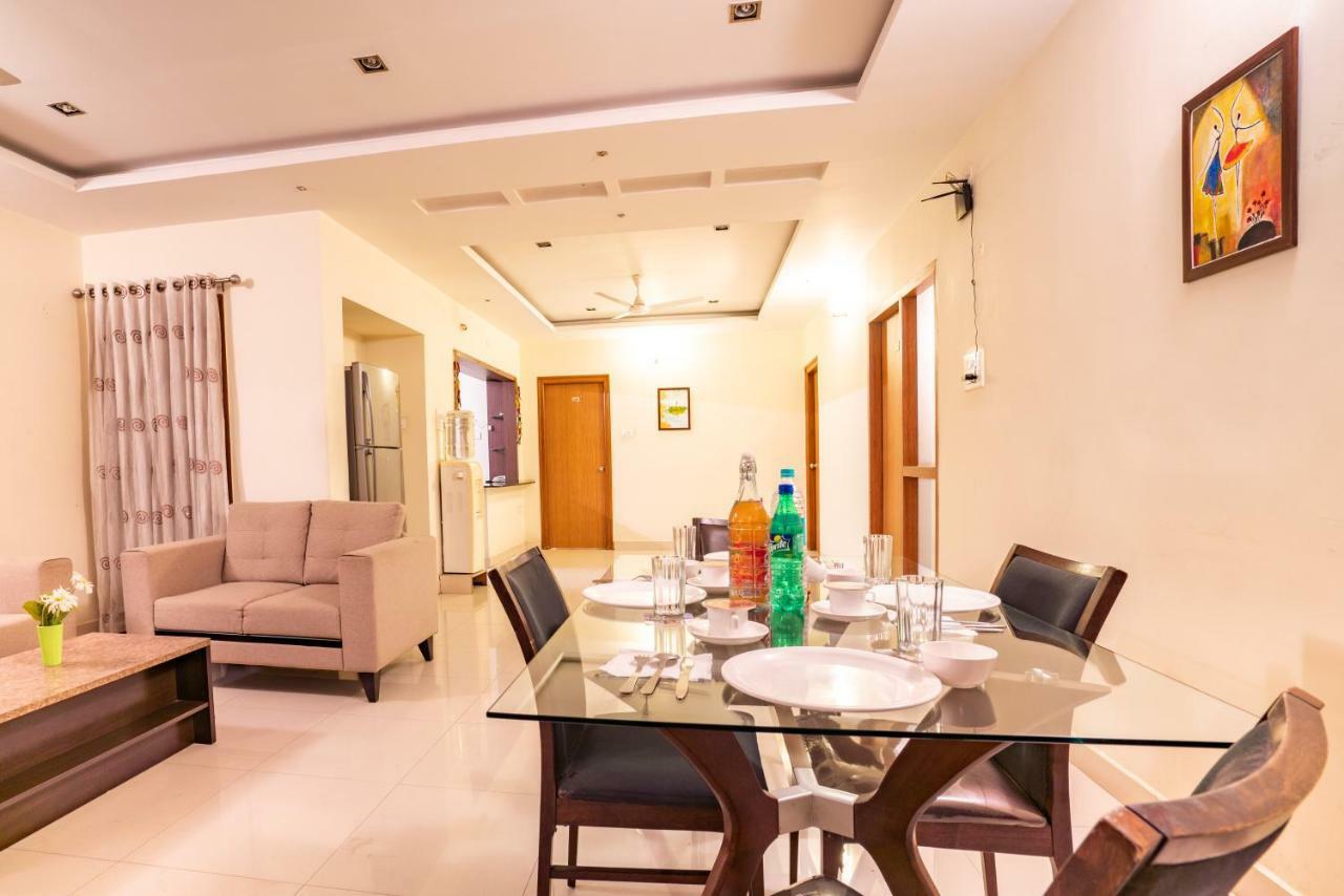 Blueberry Service Apartments Hyderabad Exteriör bild