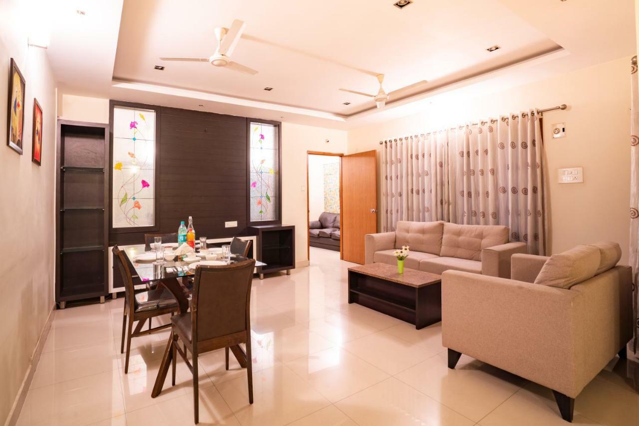 Blueberry Service Apartments Hyderabad Exteriör bild
