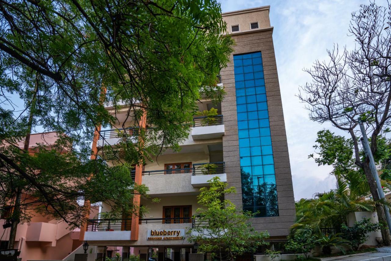 Blueberry Service Apartments Hyderabad Exteriör bild